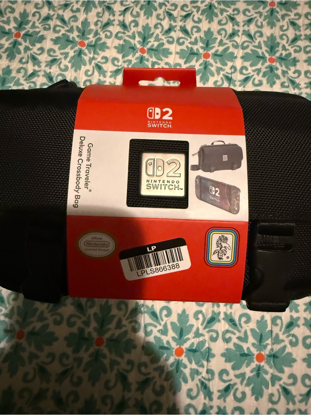 Nintendo Game Traveler Deluxe Crossbody Bag - Black